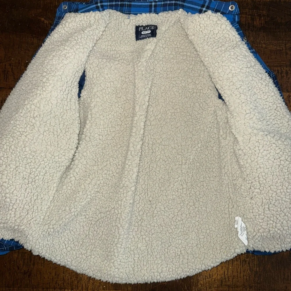 The Children's Place thick plaid flannel. Size 7/8
